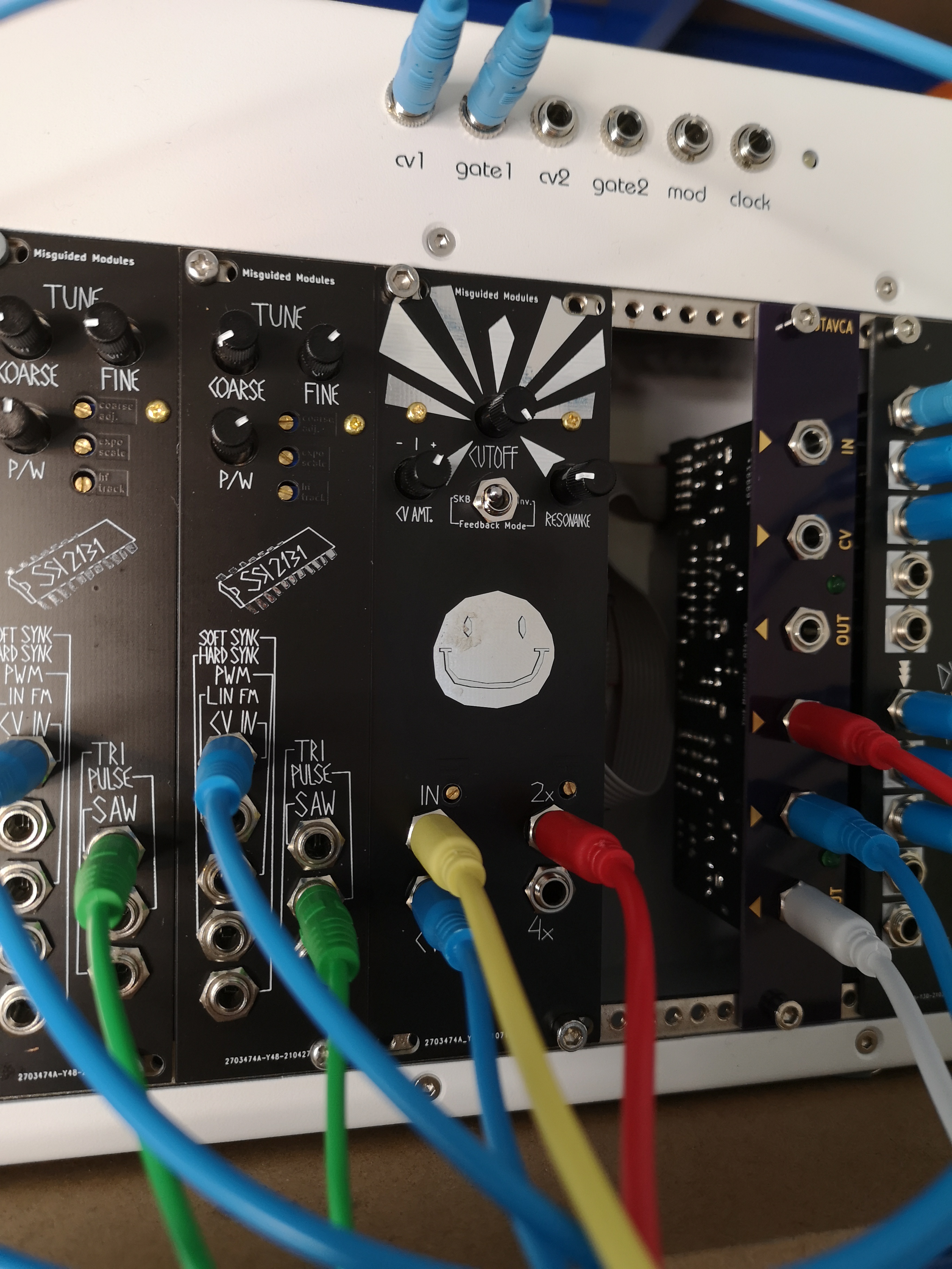 Mx JFET mounted in my modular system